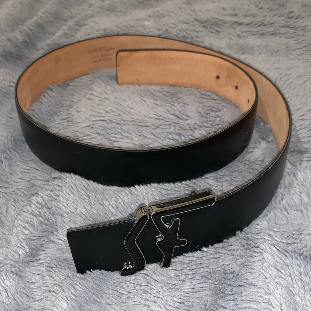 Men’s Black Salvatore Ferragamo Belt